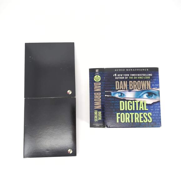 Digital Fortress 10 Compact Discs / CDs AUDIO BOOK Novel by Dan Brown - GUC - Picture 7 of 15